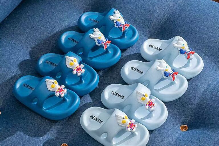 Ultraman summer non-slip boys kids flip flops