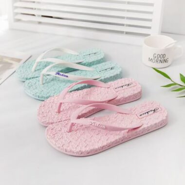 Custom Outdoor Durable Women PVC Flip Flops