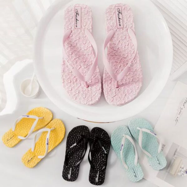 Custom Outdoor Durable Women PVC Flip Flops