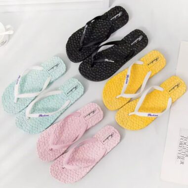 Custom Outdoor Durable Women PVC Flip Flops