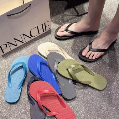 Casual Anti-Slip Men Rubber Flip Flops