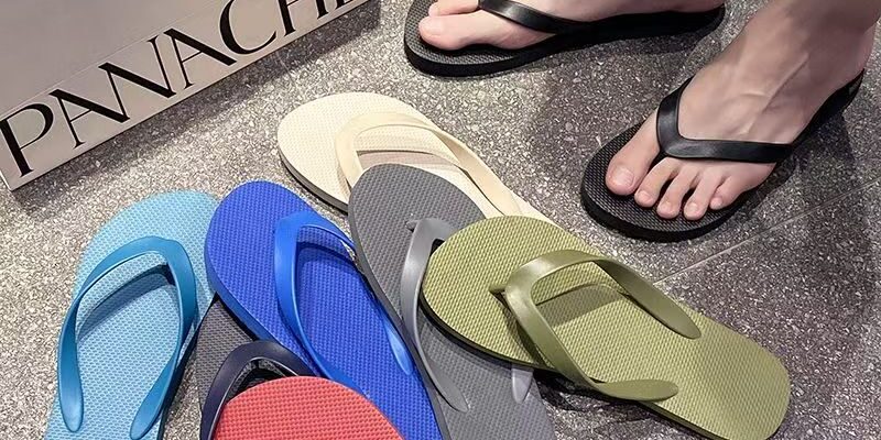 Casual Anti-Slip Men Rubber Flip Flops