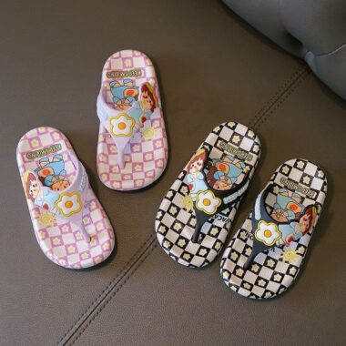 Custom Indoor Anti-Slip Girls Kids Flip Flops