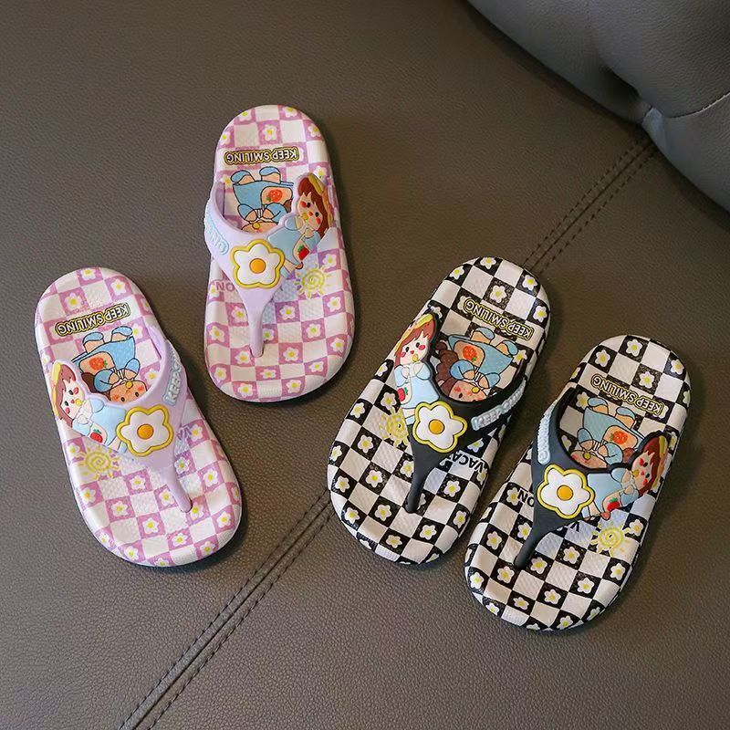 Custom Indoor Anti-Slip Girls Kids Flip Flops