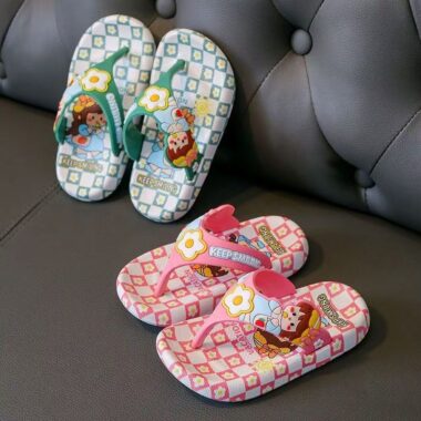 Custom Indoor Anti-Slip Girls Kids Flip Flops