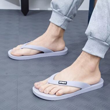 Simple Home Casual Men PVC Flip Flops