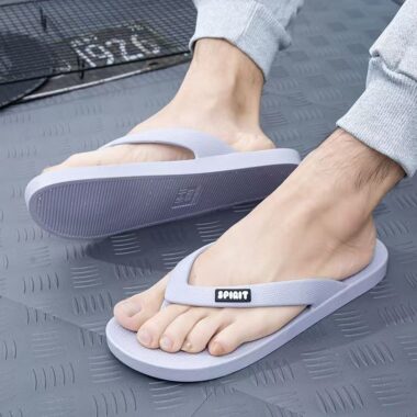 Simple Home Casual Men PVC Flip Flops