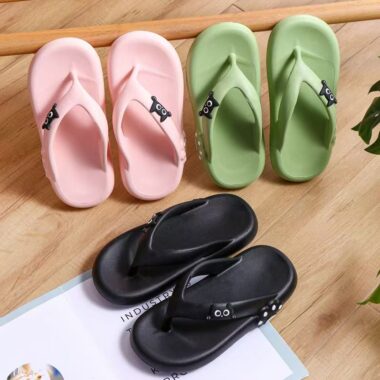 Custom Cartoon Lightweight Women EVA Flip Flops