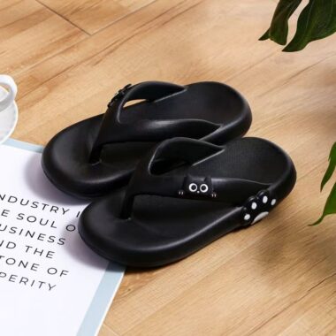 Custom Cartoon Lightweight Women EVA Flip Flops