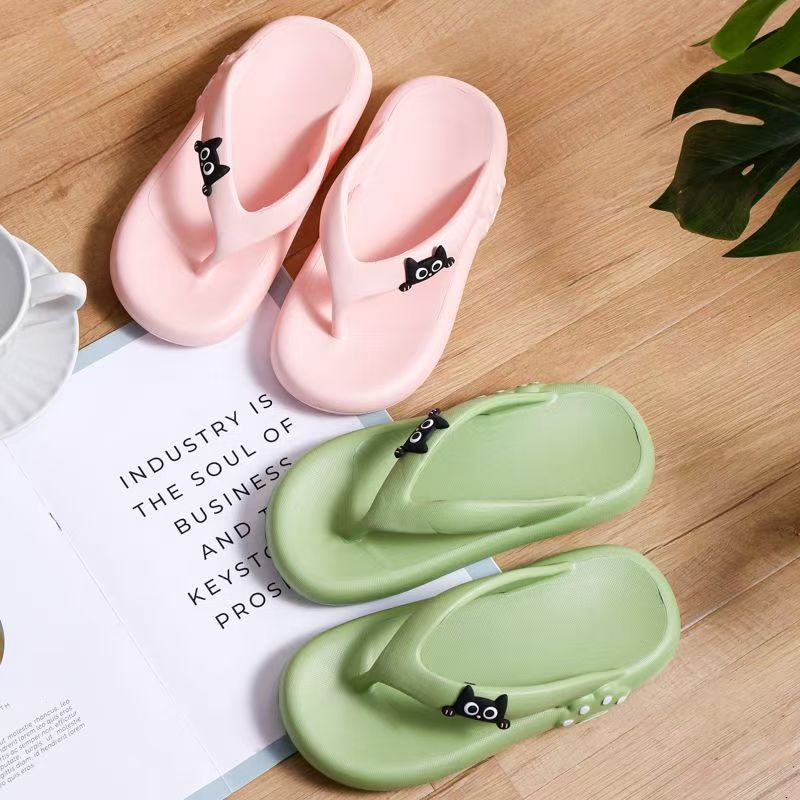 Custom Cartoon Lightweight Women EVA Flip Flops