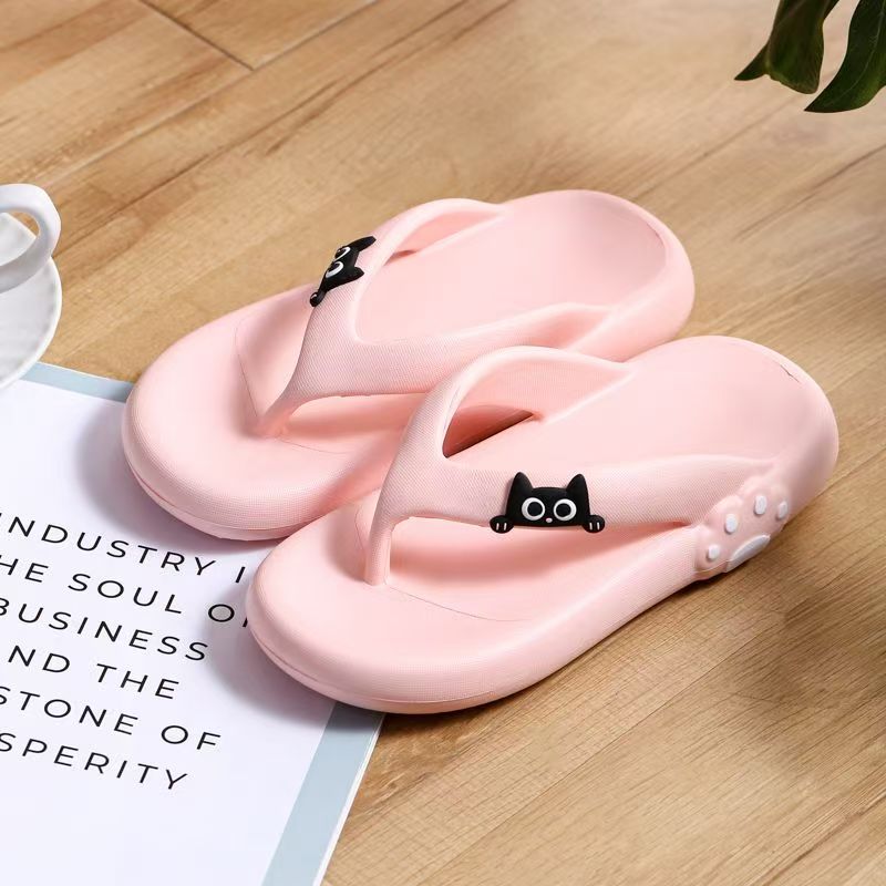 Custom Cartoon Lightweight Women EVA Flip Flops