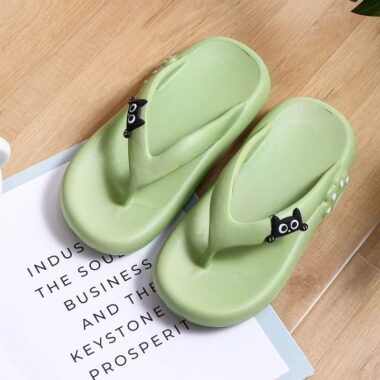 Custom Cartoon Lightweight Women EVA Flip Flops
