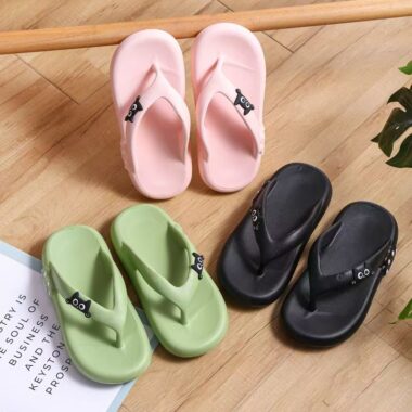 Custom Cartoon Lightweight Women EVA Flip Flops