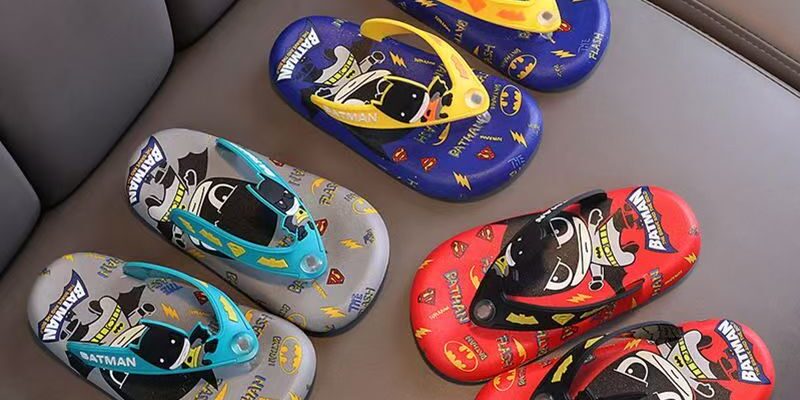 Custom Anti-Slip Outdoor Boys Kids Flip Flops