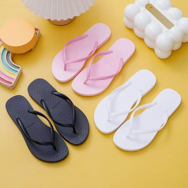 Custom Stylish Outdoor Women PVC Flip Flops