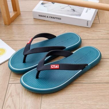 Custom Comfortable Anti-Slip Men PVC Flip Flops