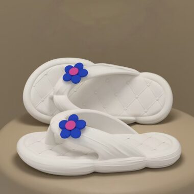 Custom Korean Floral Women EVA Flip Flops