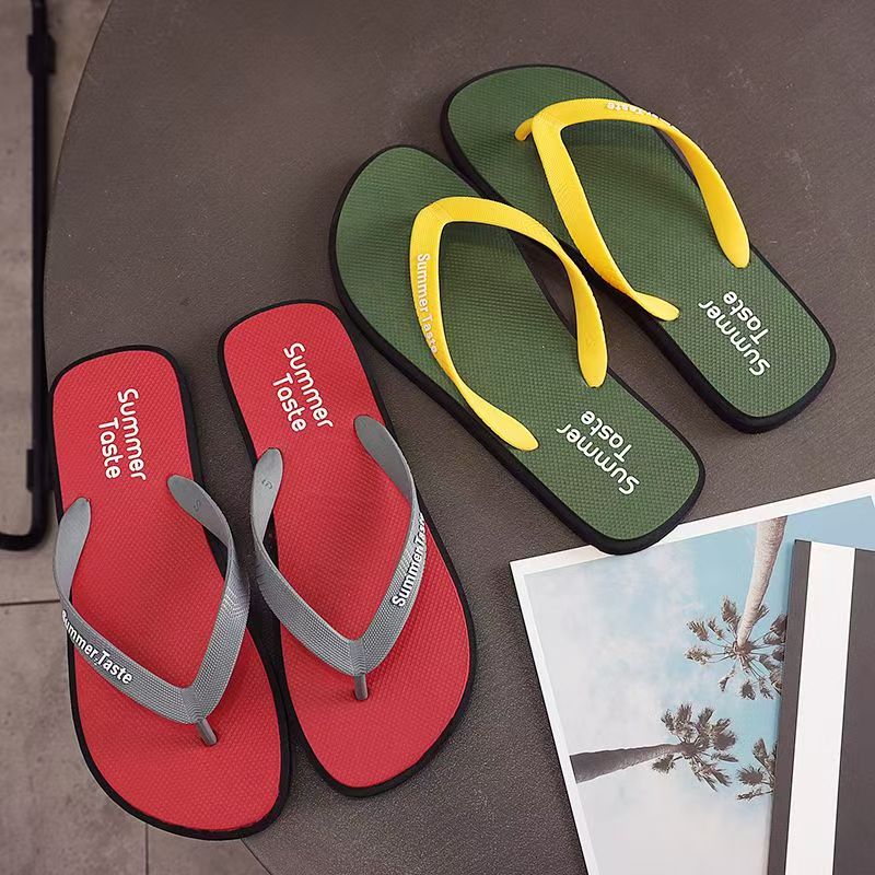 Fashionable Anti-Slip Outdoor Men Rubber Flip Flops