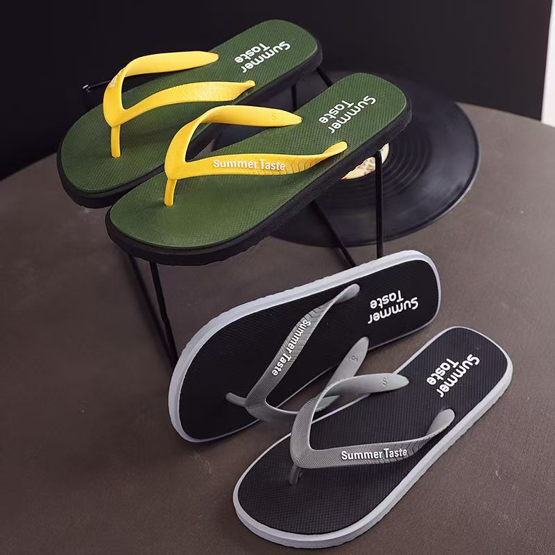 Fashionable Anti-Slip Outdoor Men Rubber Flip Flops