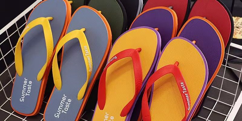 Fashionable Anti-Slip Outdoor Men Rubber Flip Flops
