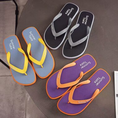 Fashionable Anti-Slip Outdoor Men Rubber Flip Flops