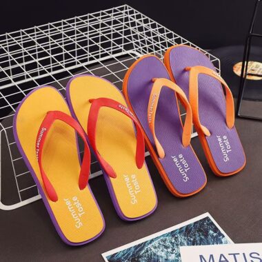 Fashionable Anti-Slip Outdoor Men Rubber Flip Flops