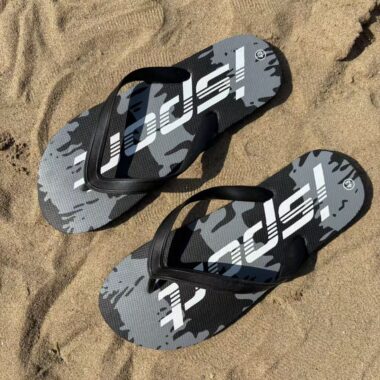 Custom Beach Anti-Slip Men Rubber Flip Flops