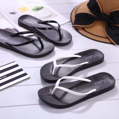 Custom Summer Fashion Women PVC Flip Flops