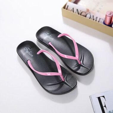 Custom Summer Fashion Women PVC Flip Flops