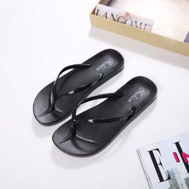 Custom Summer Fashion Women PVC Flip Flops
