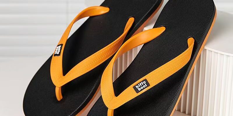 Custom Outdoor Durable Men PVC Flip Flops