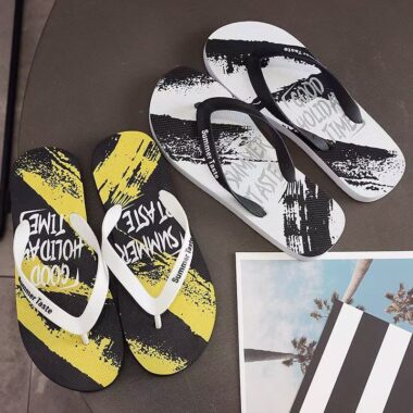 Durable Anti-Slip Outdoor Men Rubber Flip Flops