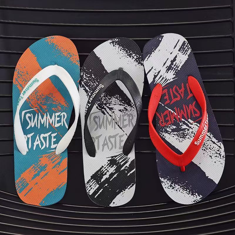 Durable Anti-Slip Outdoor Men Rubber Flip Flops