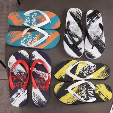 Durable Anti-Slip Outdoor Men Rubber Flip Flops