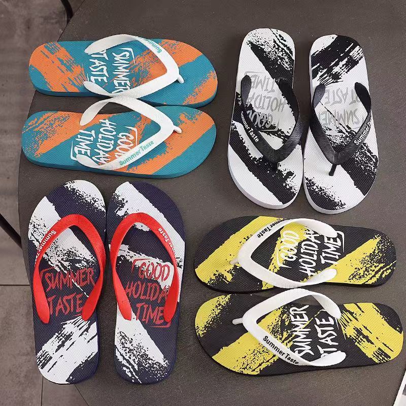 Durable Anti-Slip Outdoor Men Rubber Flip Flops